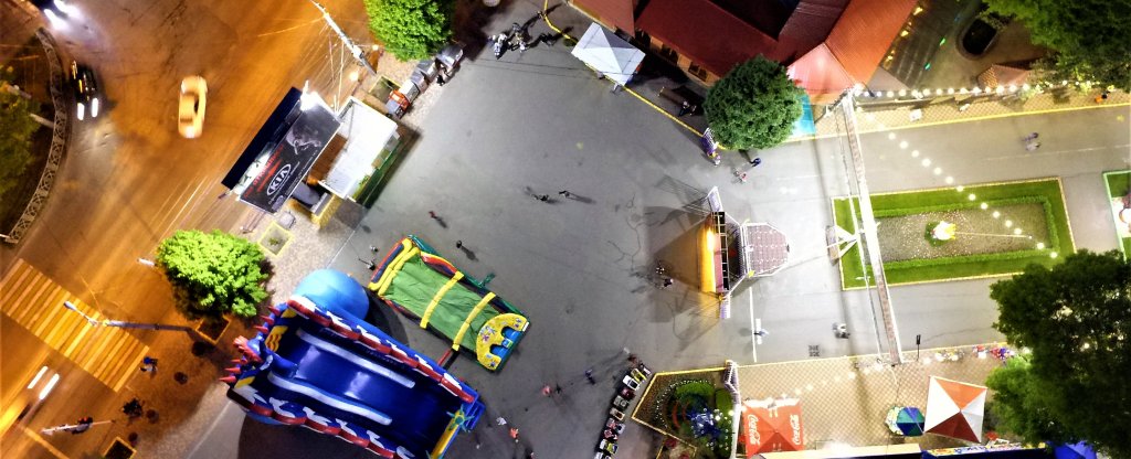 Парк,  - Фото с квадрокоптера