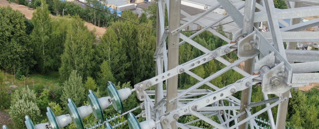 Фото изолятора,  - Фото с квадрокоптера