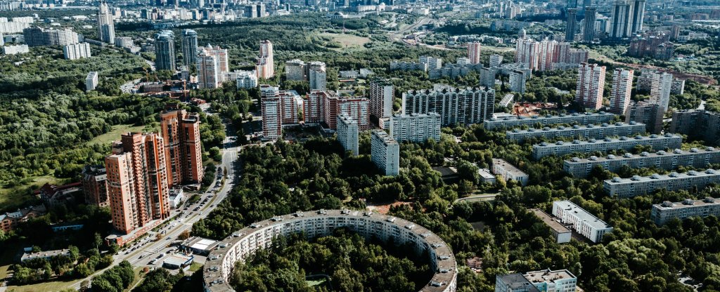 Столичный бублик,  - Фото с квадрокоптера