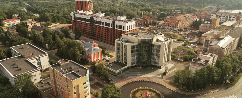 БЦ Гермес Наро-Фоминск, Наро-Фоминск - Фото с квадрокоптера