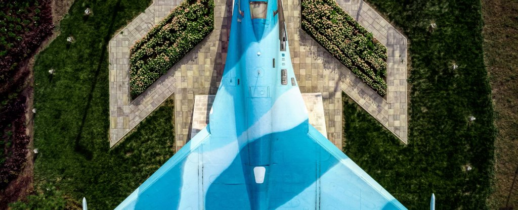 Самолет СУ-27, Ростов-на-Дону - Фото с квадрокоптера