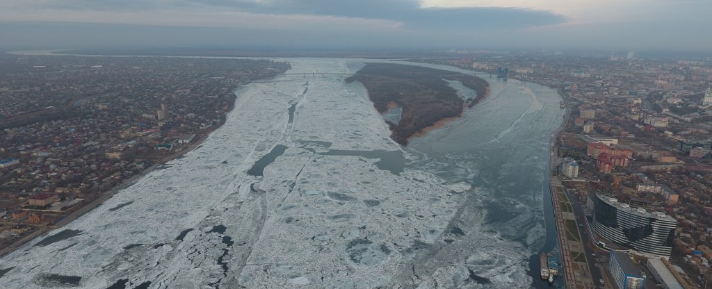 Городской остров,  - Фото с квадрокоптера