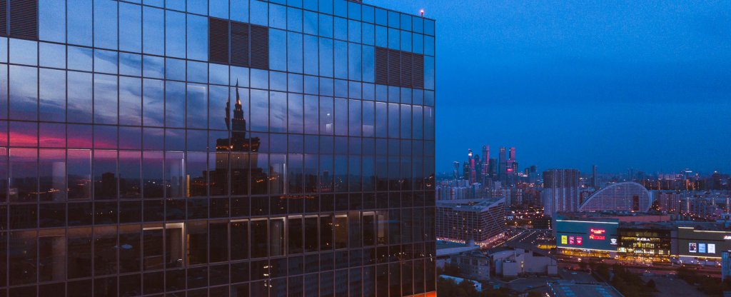 Офис Mail.ru Group,  - Фото с квадрокоптера