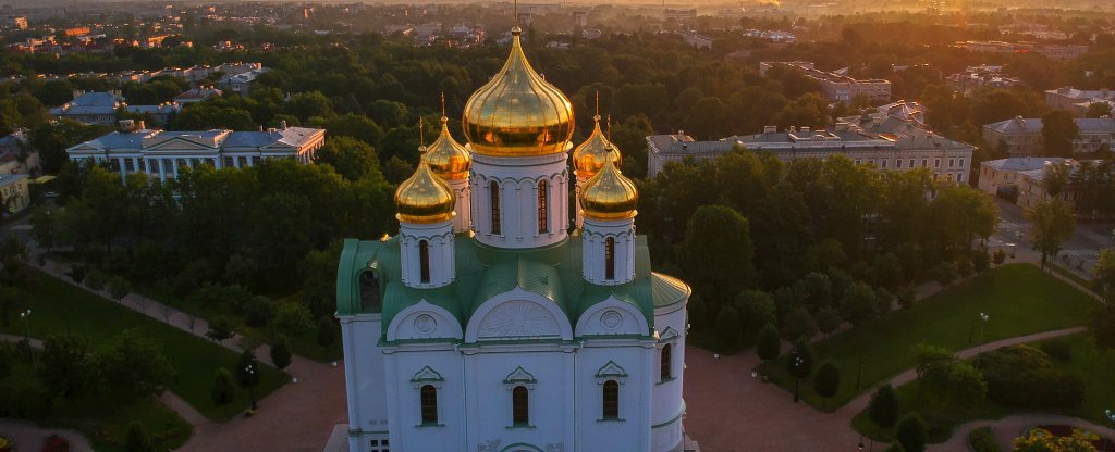 Екатерининский Собор., Санкт-Петербург - Фото с квадрокоптера