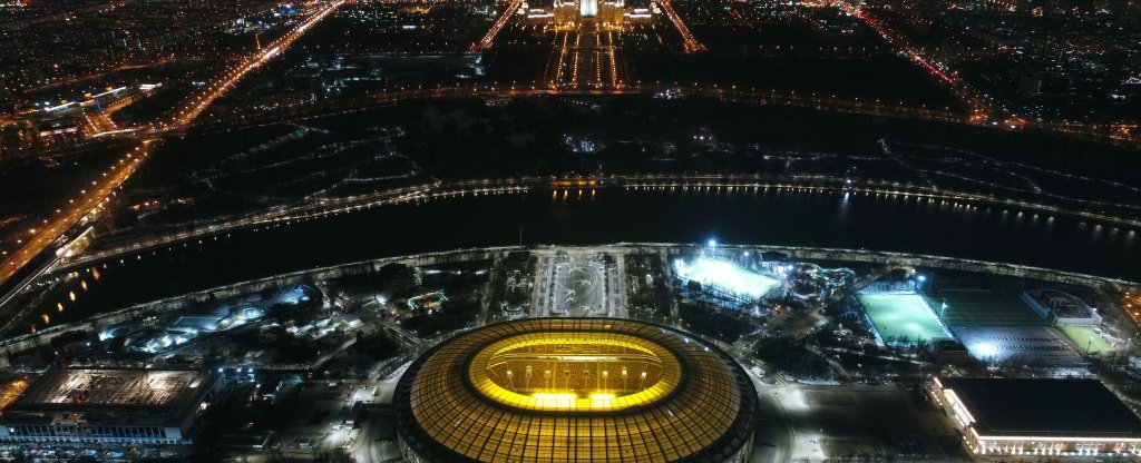 Лужники,  - Фото с квадрокоптера