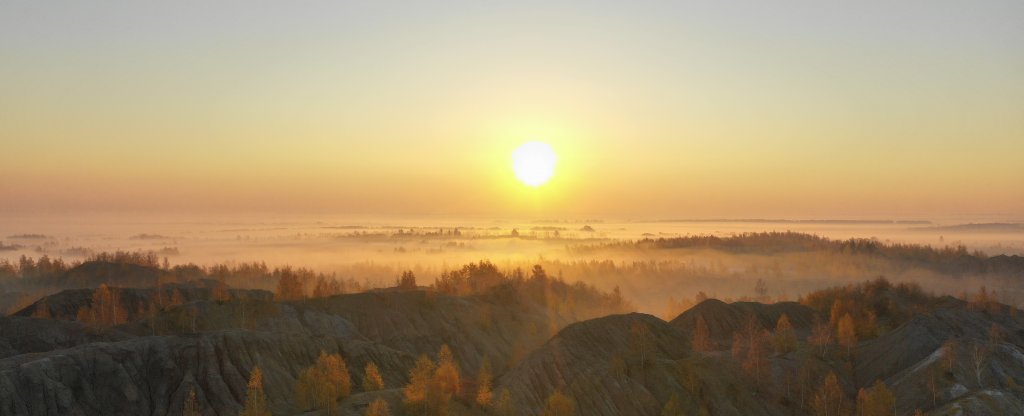 Восход,  - Фото с квадрокоптера