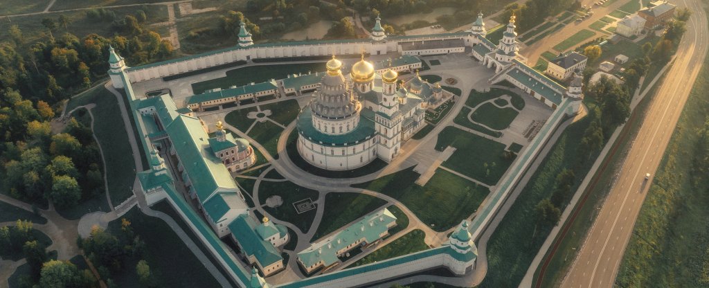 Ново-Иерусалимский монастырь, Истра - Фото с квадрокоптера