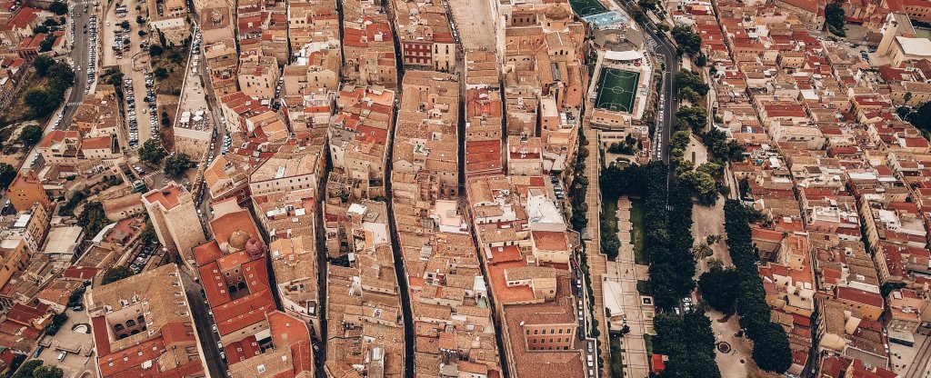 Кальяри, Сардиния,  - Фото с квадрокоптера