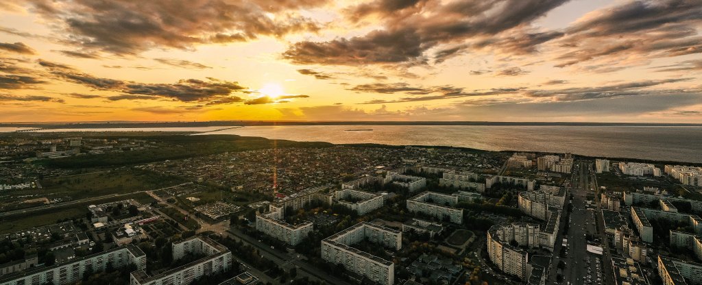 вид на Новый город, Ульяновск - Фото с квадрокоптера