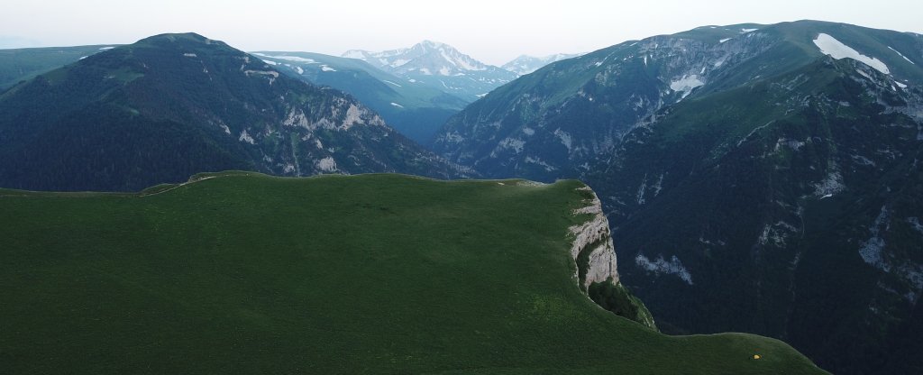 Съемка похода в горы.,  - Фото с квадрокоптера