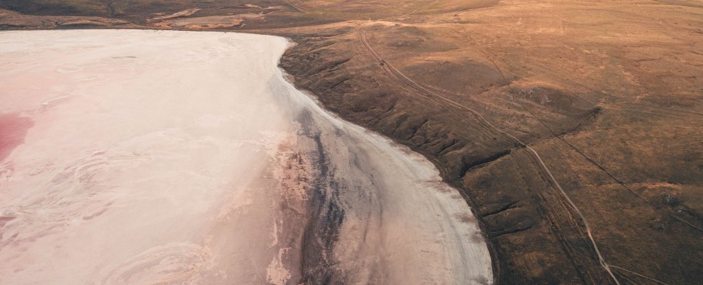 озеро Чокрак,  - Фото с квадрокоптера