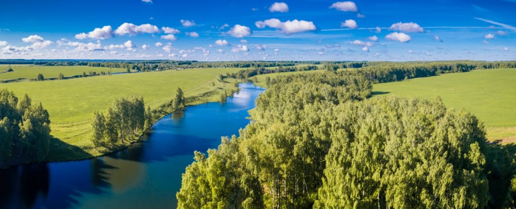Сельское лето, Алексин - Фото с квадрокоптера