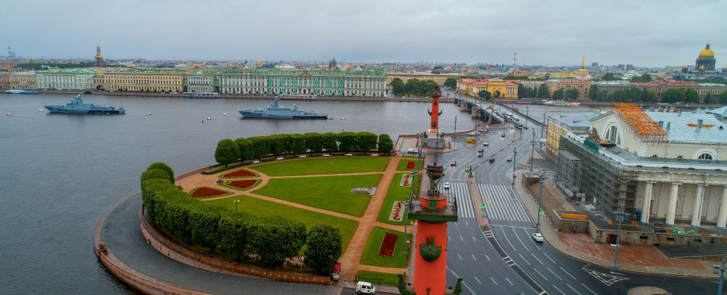 День ВМФ, Санкт-Петербург - Фото с квадрокоптера