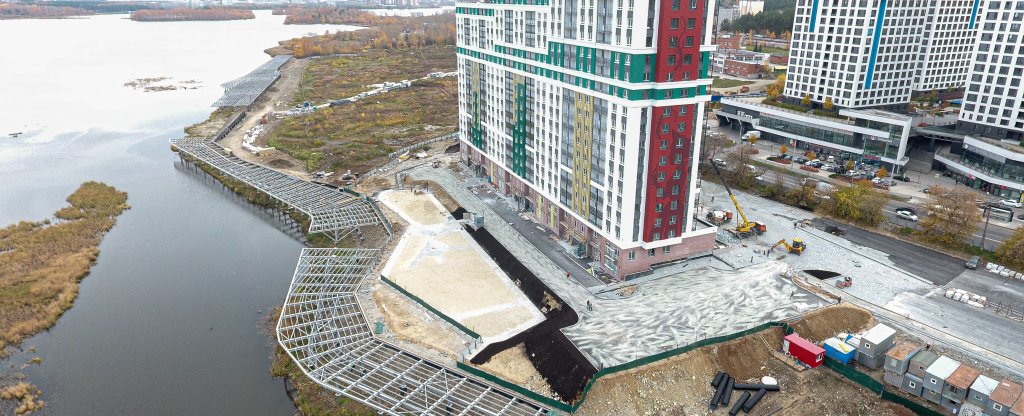 Съемки этапов строительства ЖК 