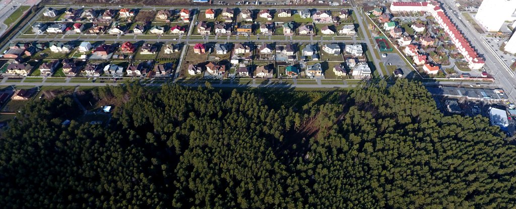 Съемки коттеджного поселка мкрн 