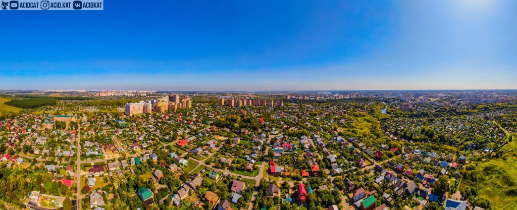 Подольск. мкр. Красная Горка.,  - Фото с квадрокоптера