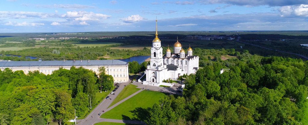 Успенский собор, Владимир - Фото с квадрокоптера