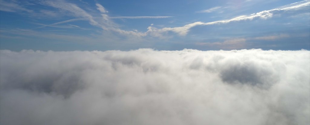 Над облаками,  - Фото с квадрокоптера