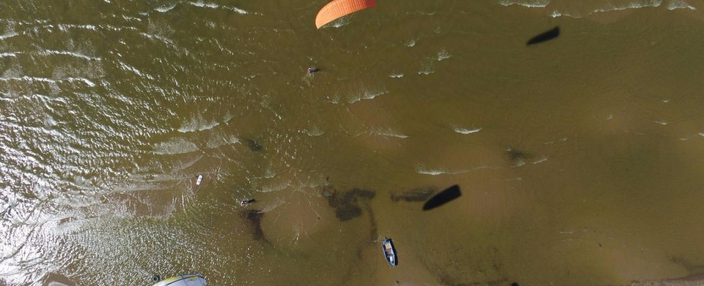 Земля,небо/вода.,  - Фото с квадрокоптера