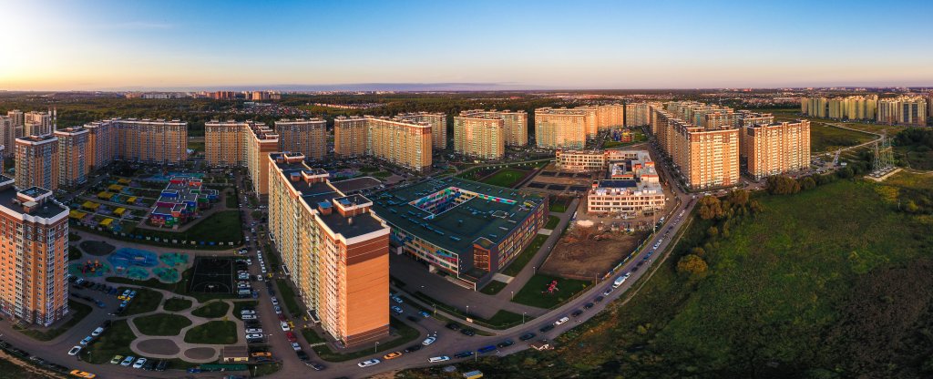 ЖК Самолет, Люберцы - Фото с квадрокоптера