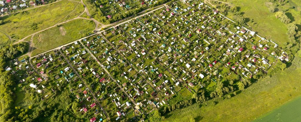 СНТ Строитель,  - Фото с квадрокоптера