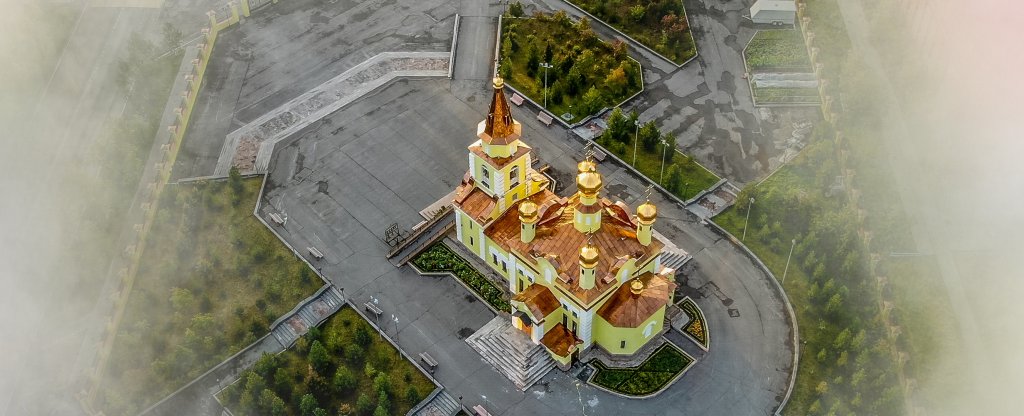 Городская Церковь, Надым - Фото с квадрокоптера