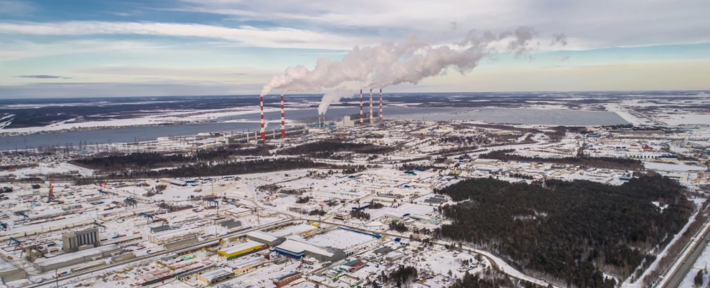 Сургутска ГРЭС, Сургут - Фото с квадрокоптера