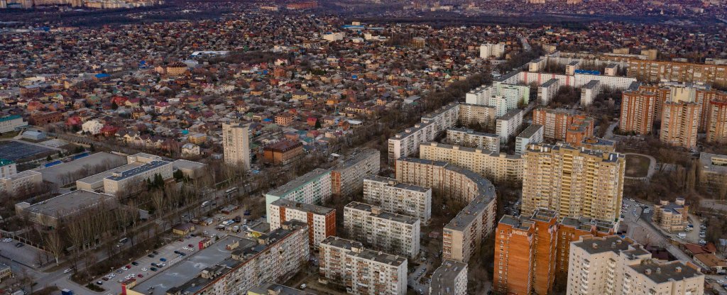 Вид на ул. Еременко/Ростов-на-Дону, Ростов-на-Дону - Фото с квадрокоптера