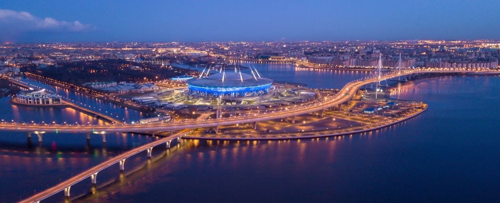 Зенит Арена и ЗСД,  - Фото с квадрокоптера