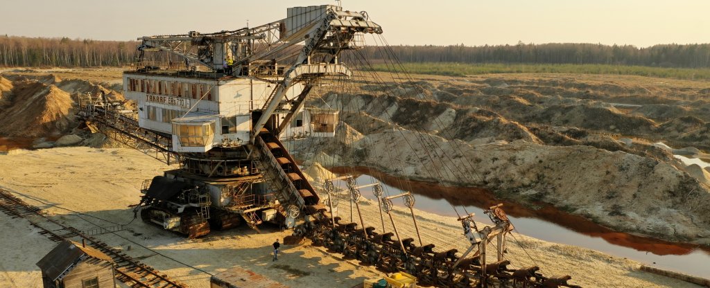 Стальной монстр,  - Фото с квадрокоптера