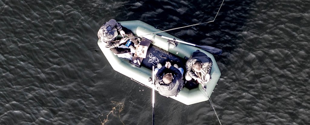 Рыбалка,  - Фото с квадрокоптера