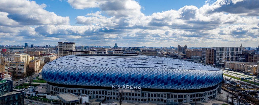 ВТБ Арена, Москва - Фото с квадрокоптера