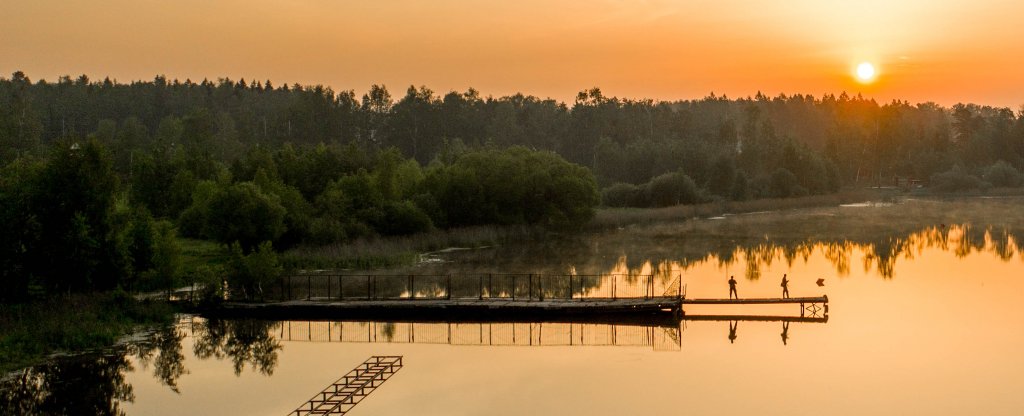 Рыбаки, Фрязино - Фото с квадрокоптера
