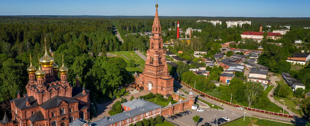 Сергиев Посад,  - Фото с квадрокоптера