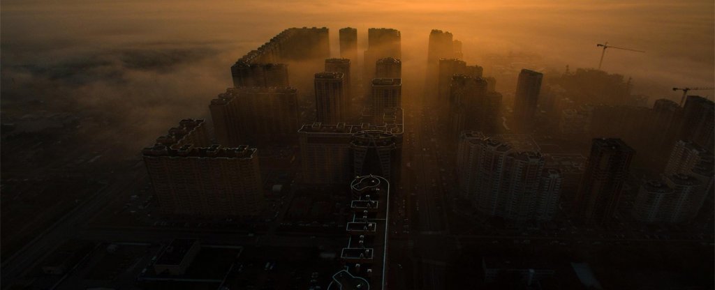 Туман, Реутов - Фото с квадрокоптера