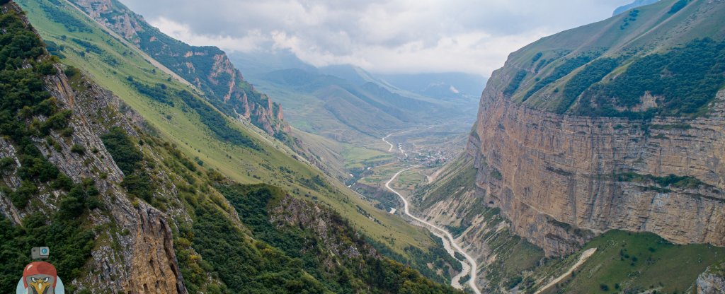 Чегемское ущелье - Кабардино-Балкарская Республика,  - Фото с квадрокоптера