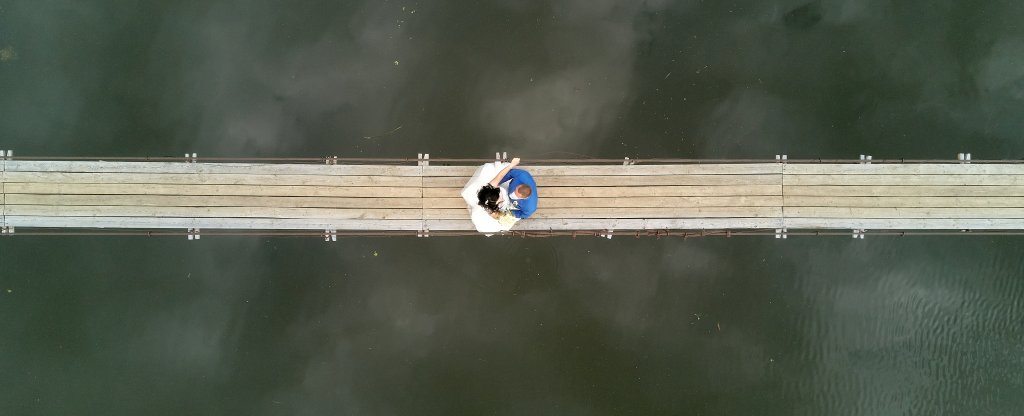 свадьба,  - Фото с квадрокоптера