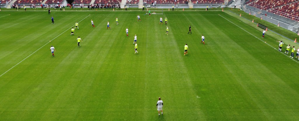 Матч стадион Лужники,  - Фото с квадрокоптера