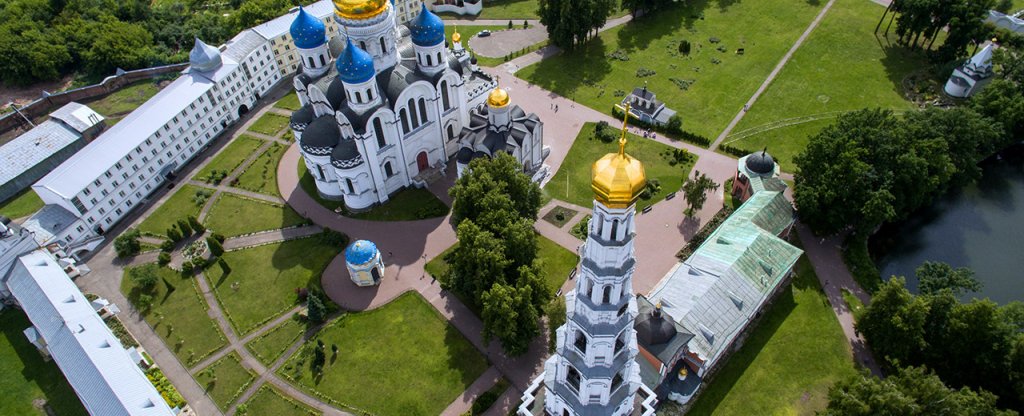 Николо-Угрешский монастырь, Москва - Фото с квадрокоптера