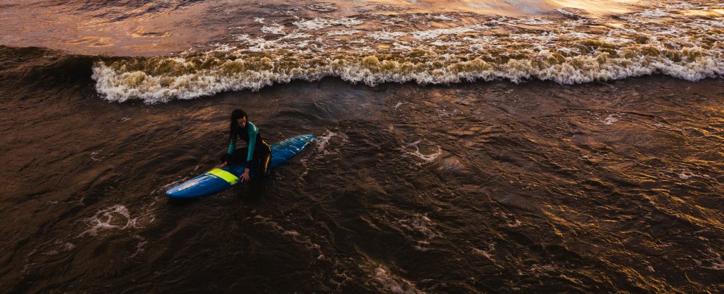В SPB сёрфинг есть,  - Фото с квадрокоптера