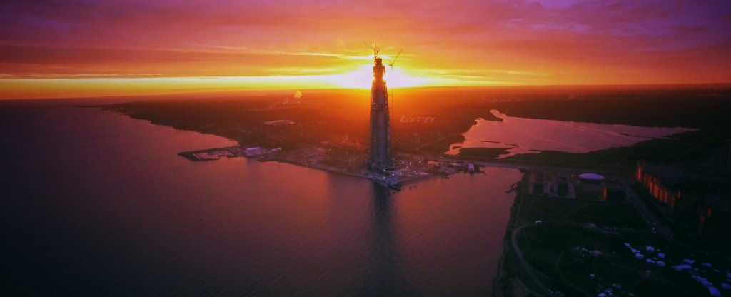 Лахта центр, Санкт-Петербург - Фото с квадрокоптера