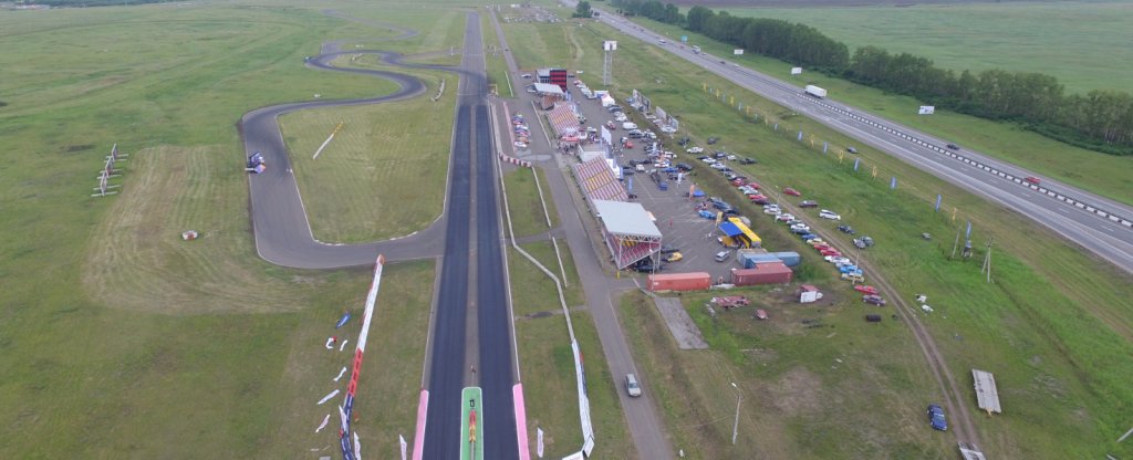 Красное кольцо в г. Красноярске, Красноярск - Фото с квадрокоптера