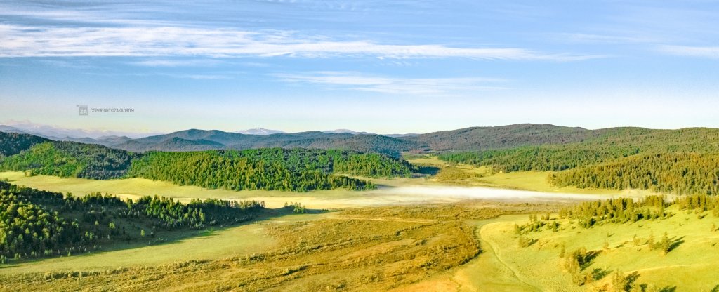 Горный Алтай,  - Фото с квадрокоптера