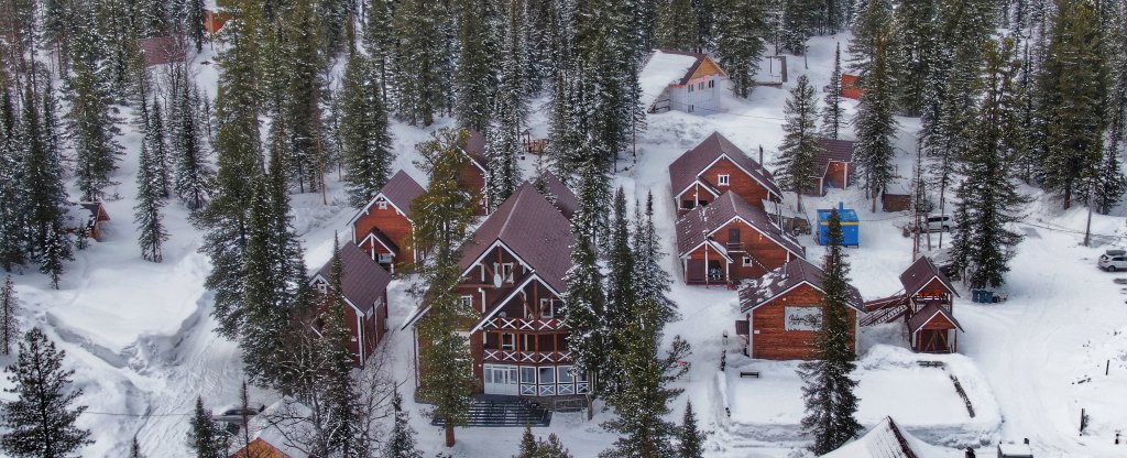 Шерегеш. Шервуд, Шерегеш - Фото с квадрокоптера
