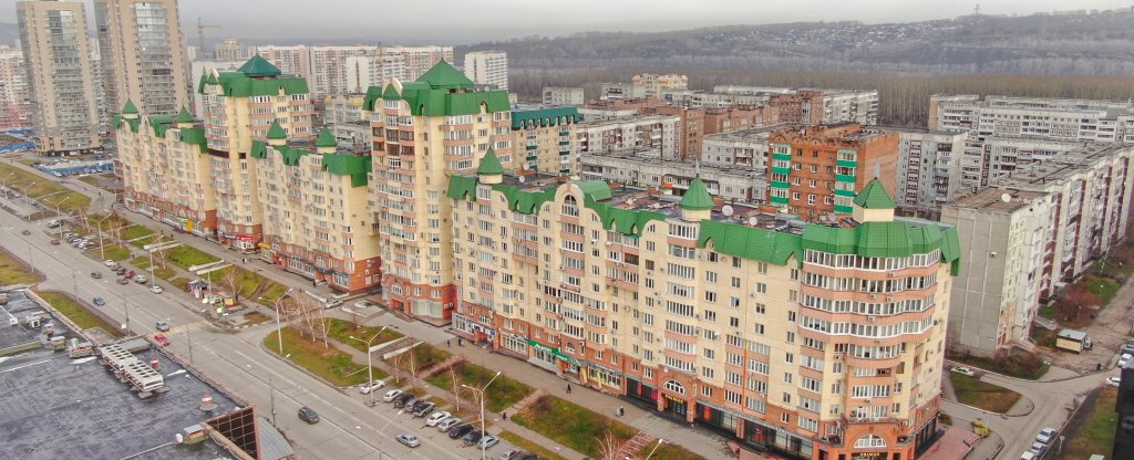 г. Новокузнецк, изумрудный город, Новокузнецк - Фото с квадрокоптера