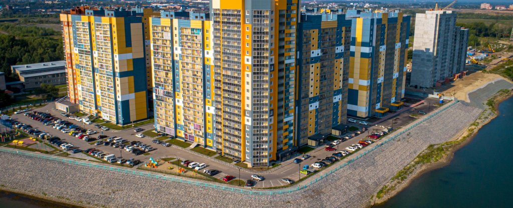 ЖК Аквамарин, Новосибирск - Фото с квадрокоптера