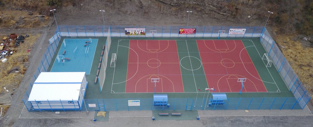 Цумадинский район, с. Тисси-Ахитли, Дагестанские Огни - Фото с квадрокоптера