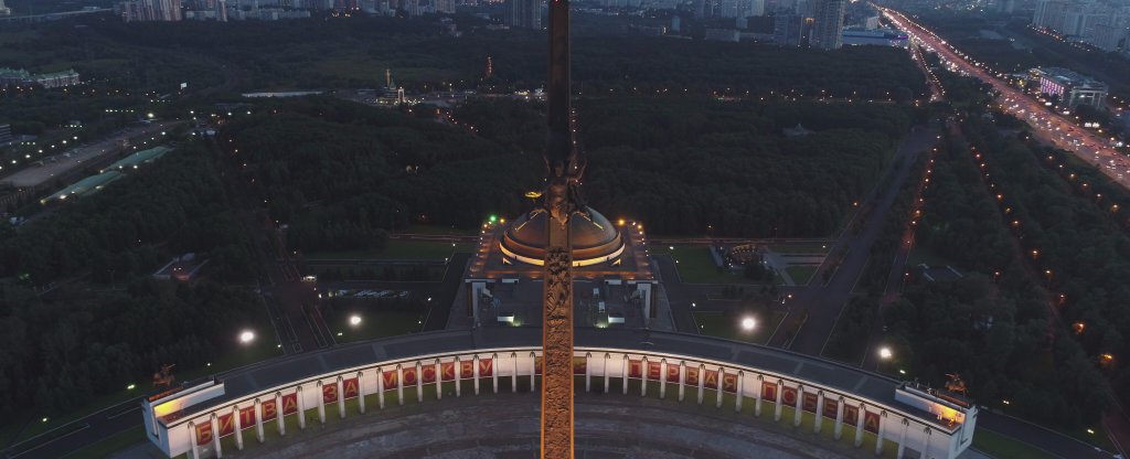 Поклонная гора, Москва - Фото с квадрокоптера