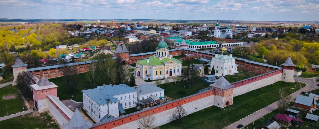 Зарайский Кремль, Зарайск - Фото с квадрокоптера