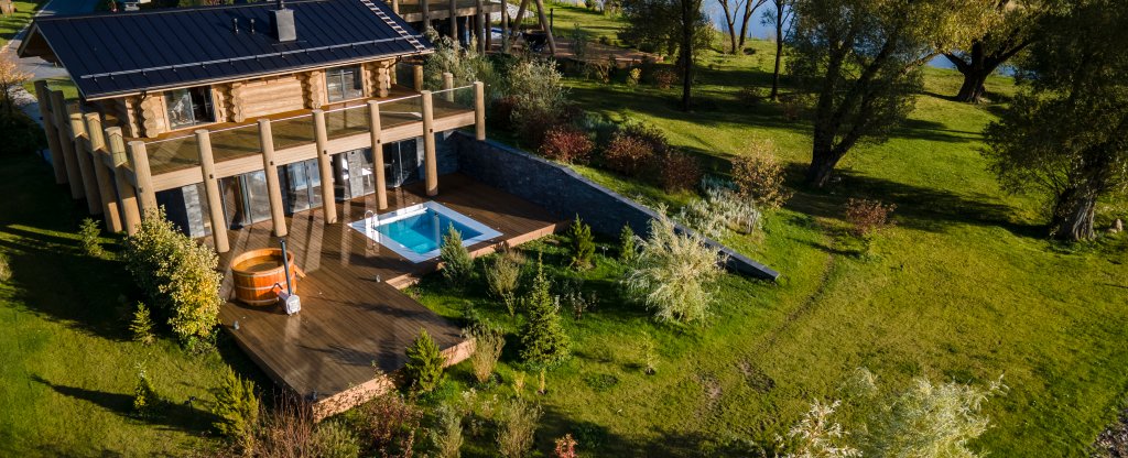 Банный комплекс - Аэросъёмка, Завидово - Фото с квадрокоптера